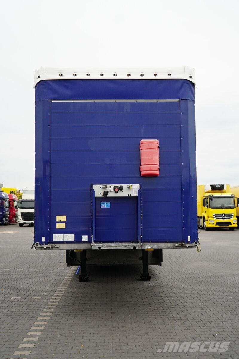 Schmitz Cargobull FIRANKA / MULTI LOCK / XL / OŚ PODNOSZONA Gardintrailer