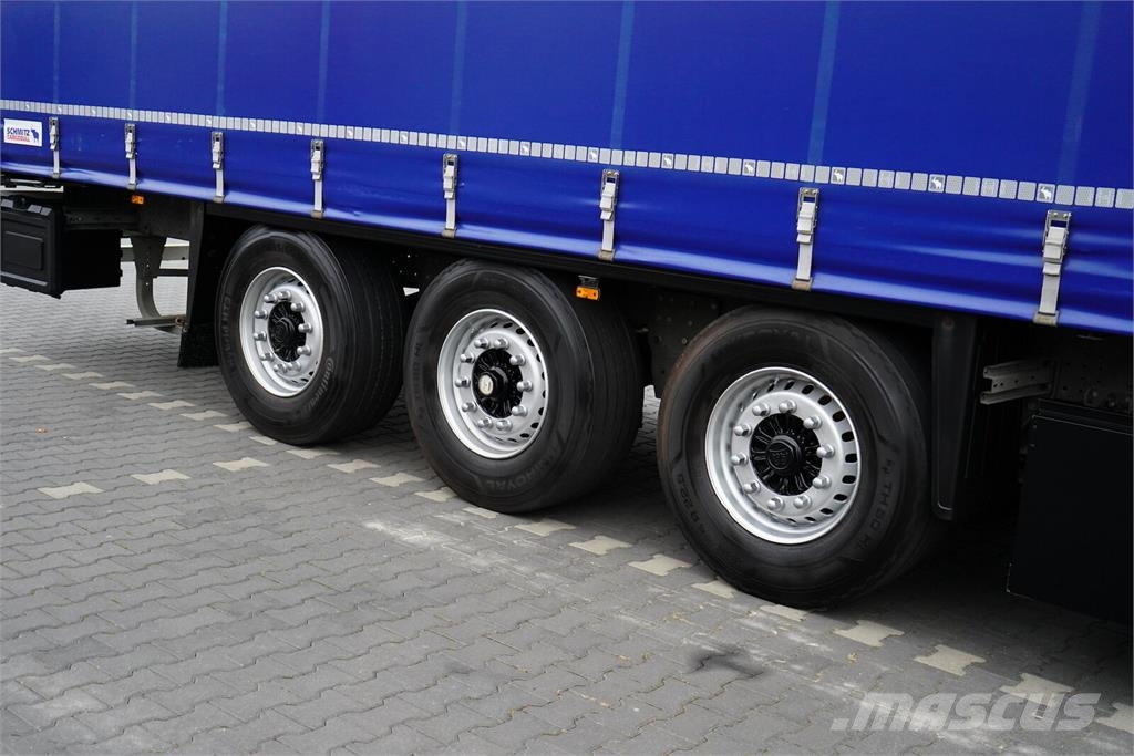 Schmitz Cargobull FIRANKA / MULTI LOCK / XL / OŚ PODNOSZONA Gardintrailer
