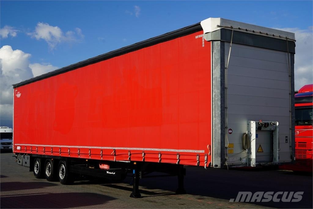 Schmitz Cargobull / FIRANKA / MEGA / OŚ PODNOSZONA / DACH PODNOSZONY Semirremolques de caja de lona