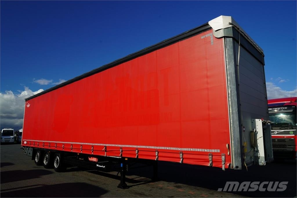 Schmitz Cargobull / FIRANKA / MEGA / OŚ PODNOSZONA / DACH PODNOSZONY Semirremolques de caja de lona