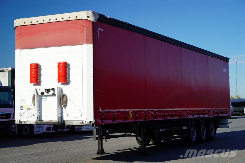 Schmitz Cargobull FIRANKA / STANDARD / OSIE SCHMITZ Pressukapellipuoliperävaunut
