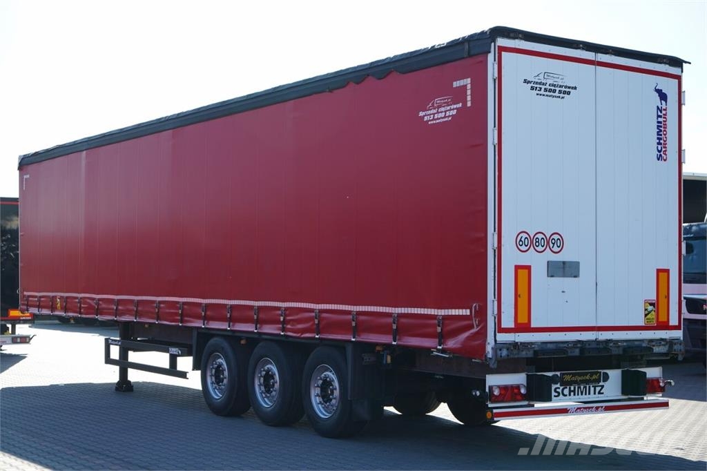 Schmitz Cargobull FIRANKA / STANDARD / OSIE SCHMITZ Pressukapellipuoliperävaunut