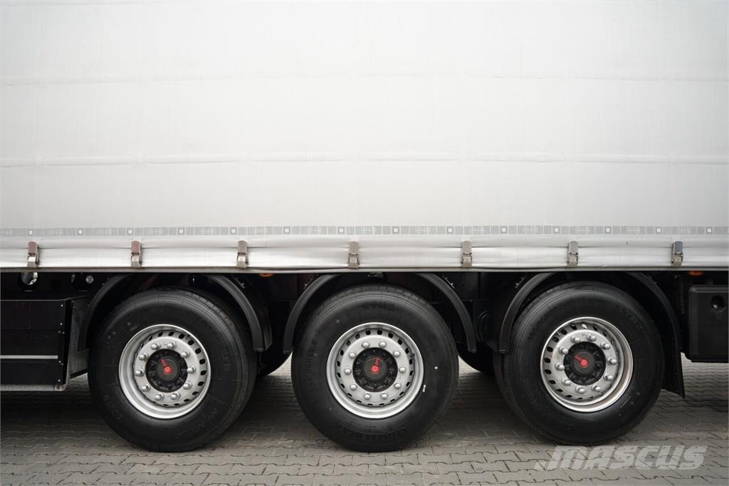 Schwarzmüller / FIRANKA / STANDARD / PALECIARA / OŚ PODNOSZONA / Curtain sider semi-trailers