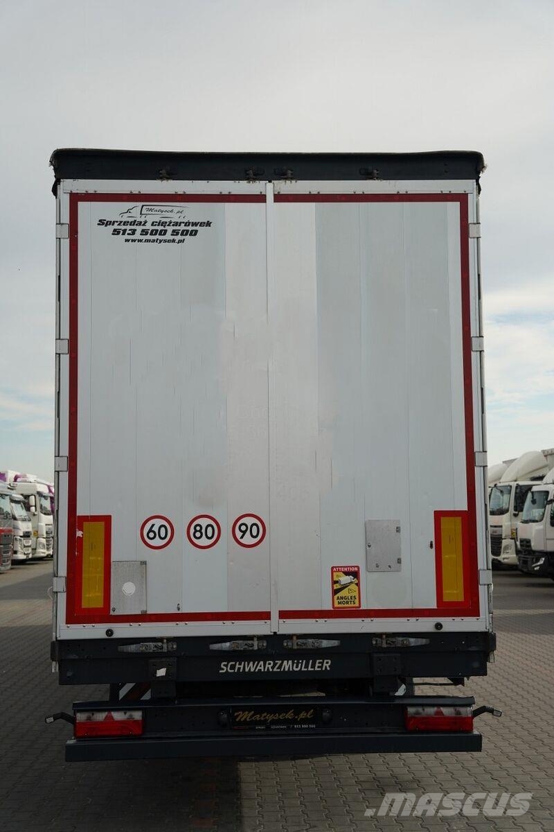Schwarzmüller / FIRANKA / STANDARD / PALECIARA / OSIE SAF / Curtain sider semi-trailers