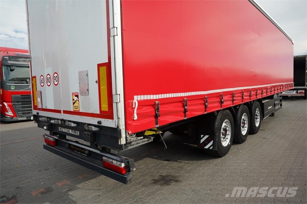 Schwarzmüller / FIRANKA / STANDARD / PALECIARA / OSIE SAF / Curtain sider semi-trailers