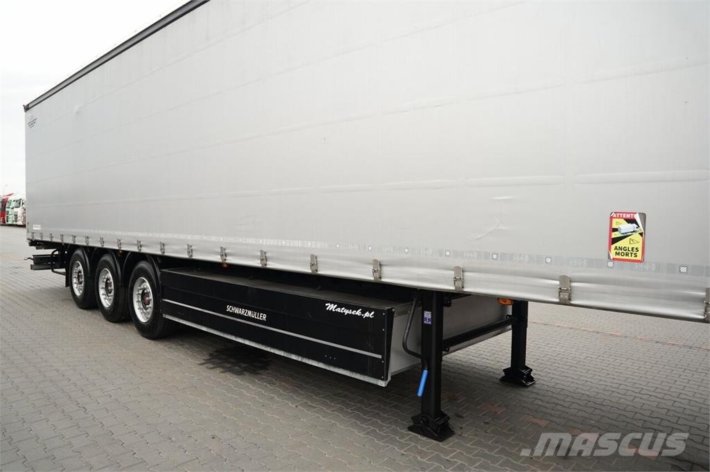 Schwarzmüller / FIRANKA / STANDARD / PALECIARA / OŚ PODNOSZONA / Curtain sider semi-trailers