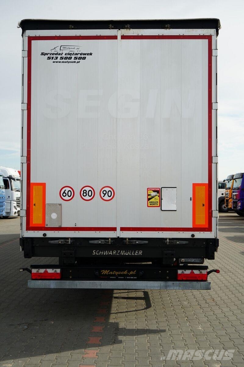 Schwarzmüller FIRANKA / STANDARD / PALECIARA / OSIE SAF / Curtain sider semi-trailers