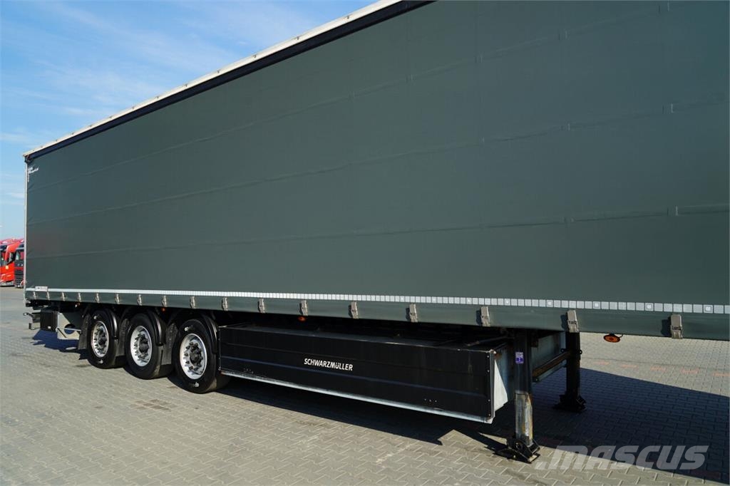Schwarzmüller / NACZEPA / STANDARD / KOSZ NA PALETY / BPW / 202 Curtainsider semi-trailers