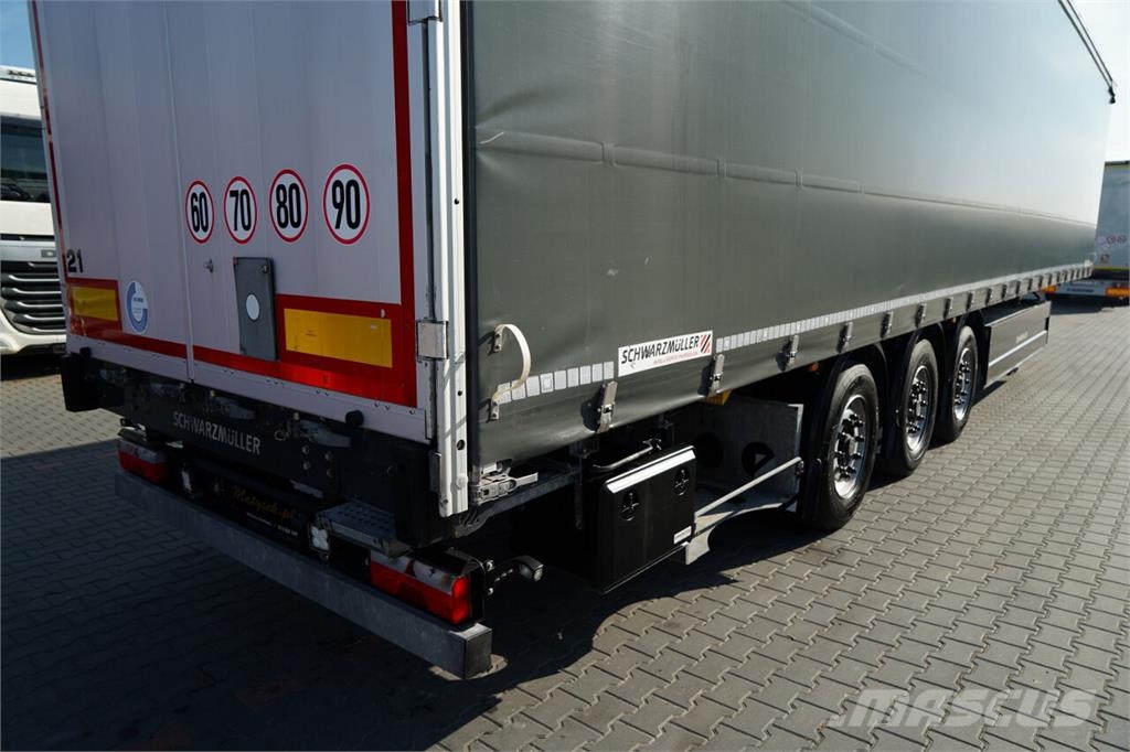 Schwarzmüller / NACZEPA / STANDARD / KOSZ NA PALETY / BPW / 202 Curtainsider semi-trailers
