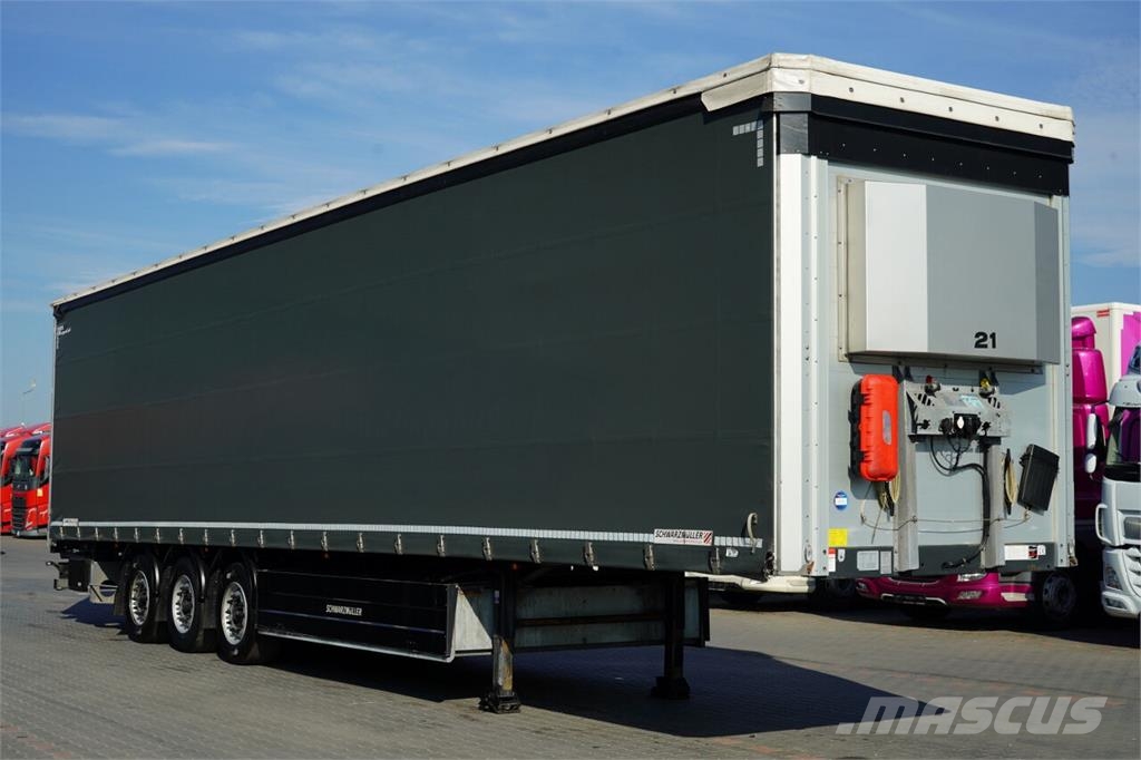 Schwarzmüller / NACZEPA / STANDARD / KOSZ NA PALETY / BPW / 202 Curtainsider semi-trailers