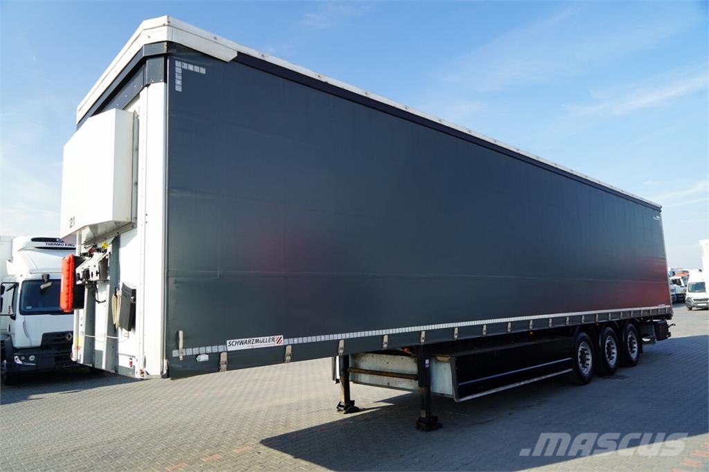 Schwarzmüller / NACZEPA / STANDARD / KOSZ NA PALETY / BPW / 202 Curtainsider semi-trailers