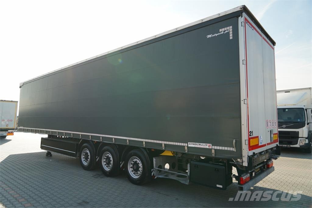 Schwarzmüller / NACZEPA / STANDARD / KOSZ NA PALETY / BPW / 202 Curtainsider semi-trailers