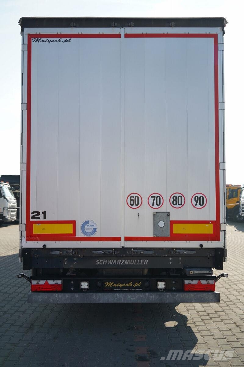 Schwarzmüller / NACZEPA / STANDARD / KOSZ NA PALETY / BPW / 202 Curtainsider semi-trailers