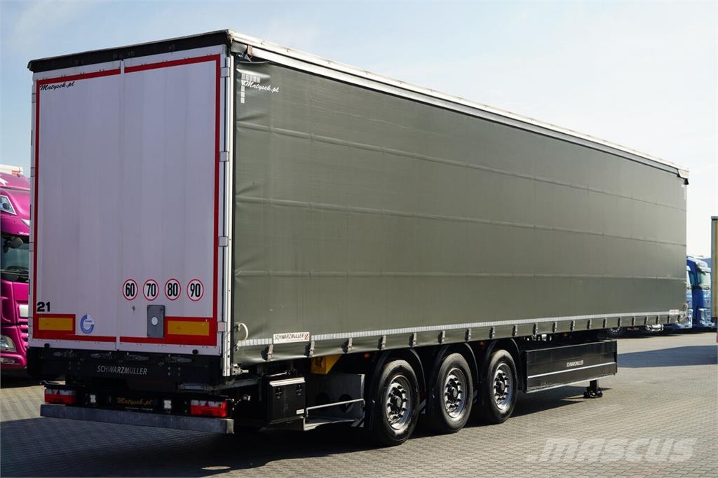 Schwarzmüller / NACZEPA / STANDARD / KOSZ NA PALETY / BPW / 202 Curtainsider semi-trailers