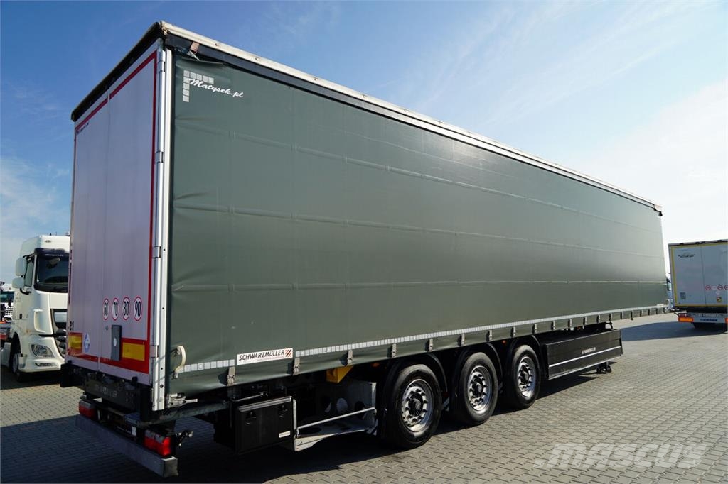Schwarzmüller / NACZEPA / STANDARD / KOSZ NA PALETY / BPW / 202 Curtainsider semi-trailers
