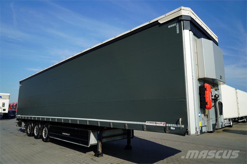 Schwarzmüller / NACZEPA / STANDARD / KOSZ NA PALETY / BPW / 202 Curtainsider semi-trailers