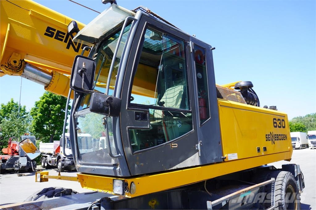 Sennebogen 630 rough terrain crane / 2000 MTH / Range 30 m / Верижни кранове