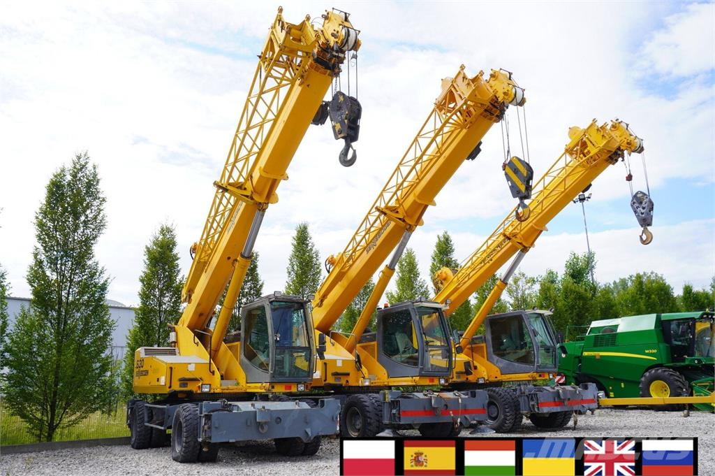 Sennebogen 630 rough terrain crane / 2000 MTH / Range 30 m / Верижни кранове