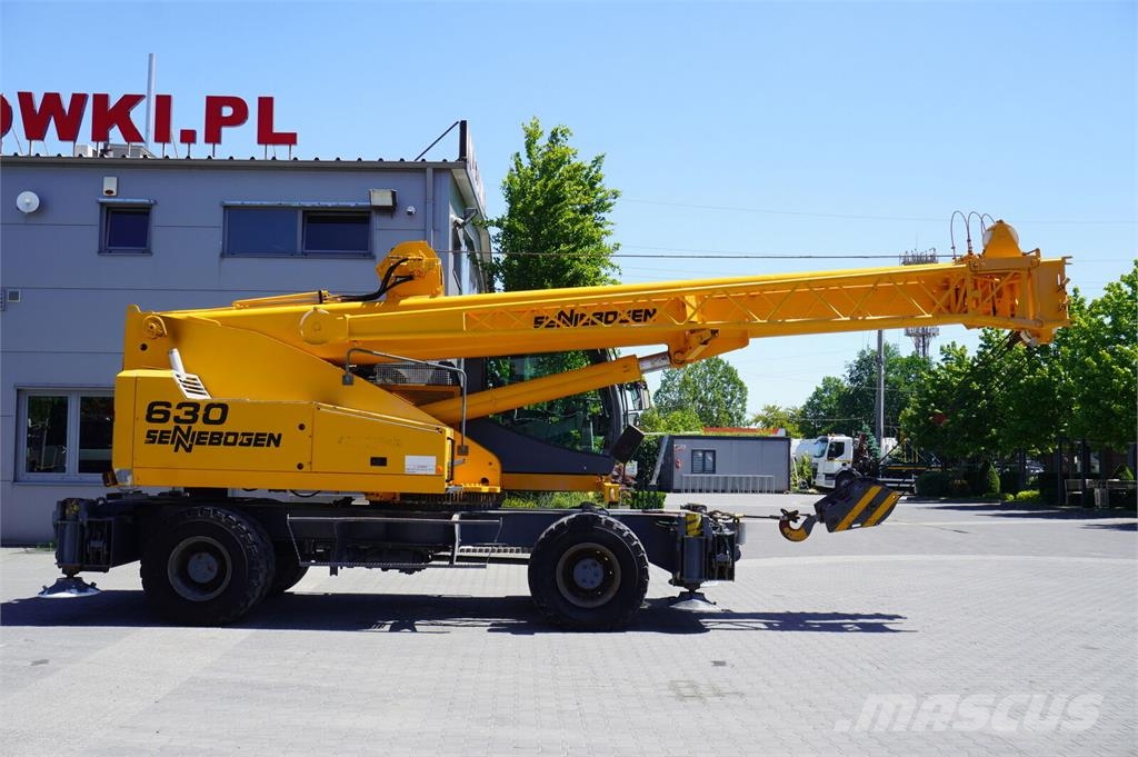 Sennebogen 630 rough terrain crane / 2000 MTH / Range 30 m / Верижни кранове