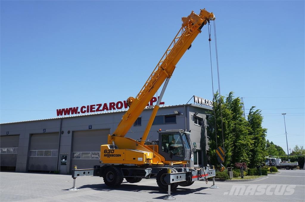 Sennebogen 630 rough terrain crane / 2000 MTH / Range 30 m / Верижни кранове