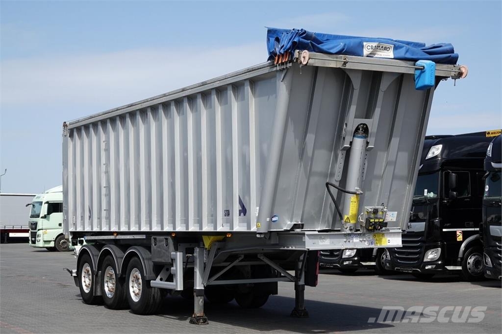 Stas WYWROTKA 43 m3 / ALUMINIOWA / OŚ PODNOSZONA / A Напівпричепи-самоскиди