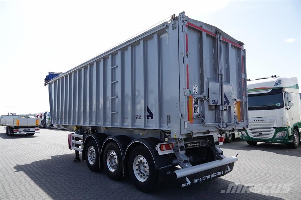 Stas WYWROTKA 43 m3 / ALUMINIOWA / OŚ PODNOSZONA / A Напівпричепи-самоскиди