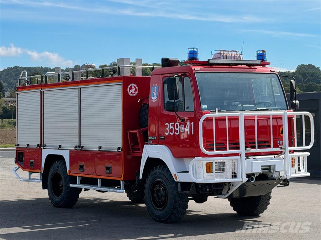 Steyr 10S23 4×4 Fire Engine – Refurbished and Upgraded Двигатели