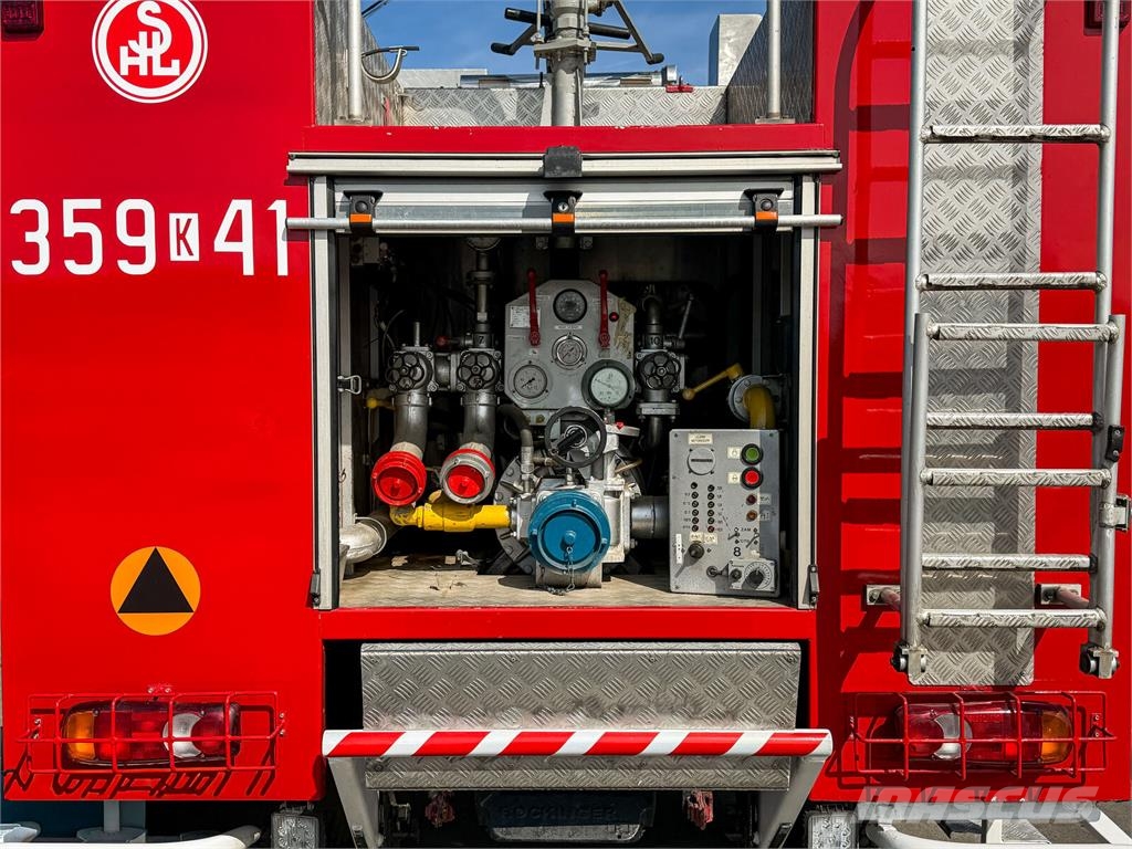 Steyr 10S23 4×4 Fire Engine – Refurbished and Upgraded Двигатели