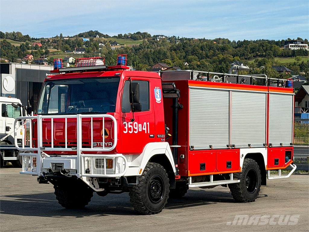 Steyr 10S23 4×4 Fire Engine – Refurbished and Upgraded Двигатели