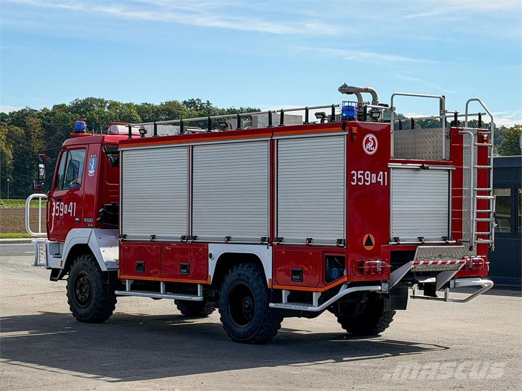 Steyr 10S23 4×4 Fire Engine – Refurbished and Upgraded Двигатели