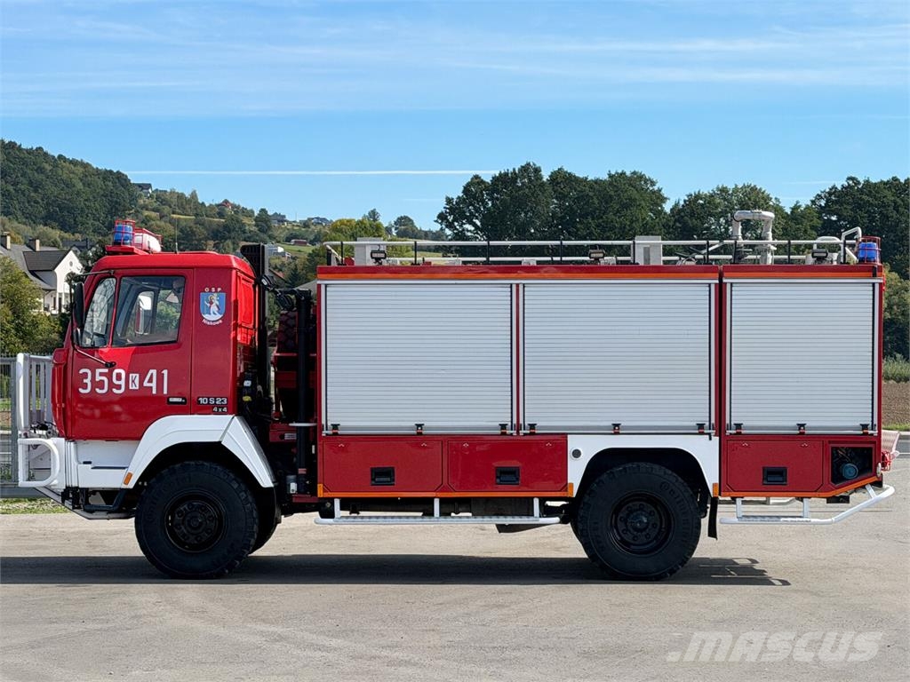 Steyr 10S23 4×4 Fire Engine – Refurbished and Upgraded Двигатели