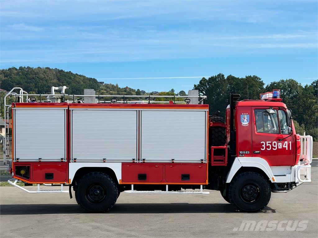 Steyr 10S23 4×4 Fire Engine – Refurbished and Upgraded Двигатели