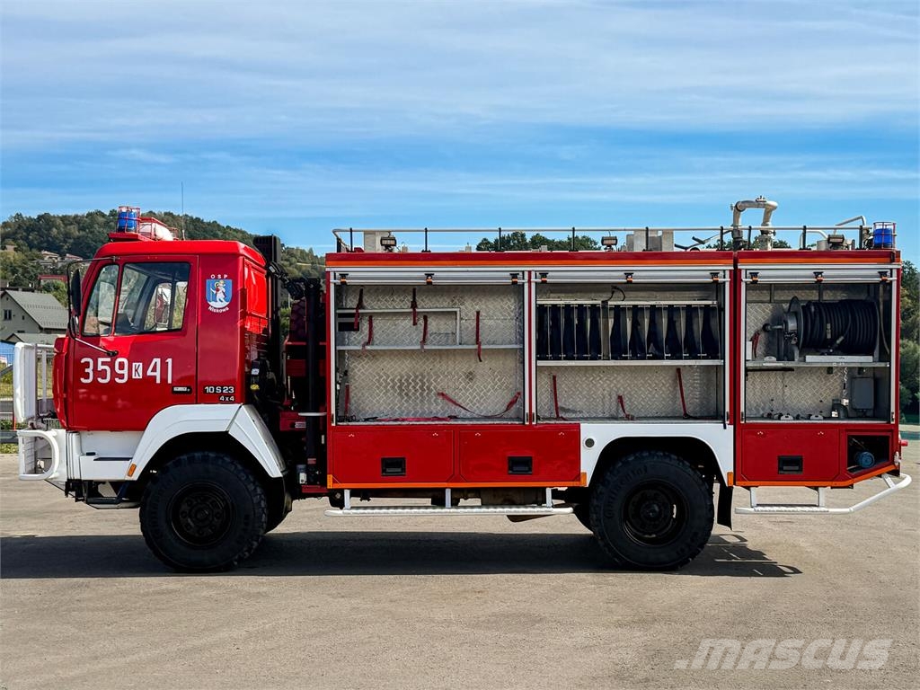 Steyr 10S23 4×4 Fire Engine – Refurbished and Upgraded Двигатели