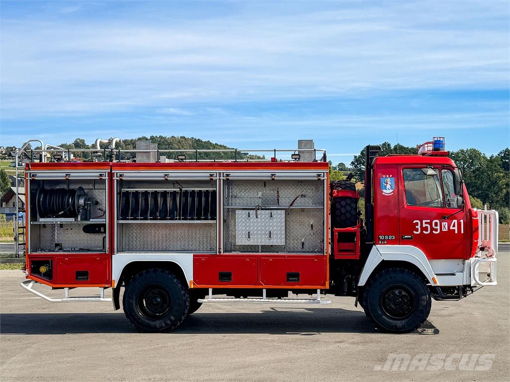 Steyr 10S23 4×4 Fire Engine – Refurbished and Upgraded Двигатели