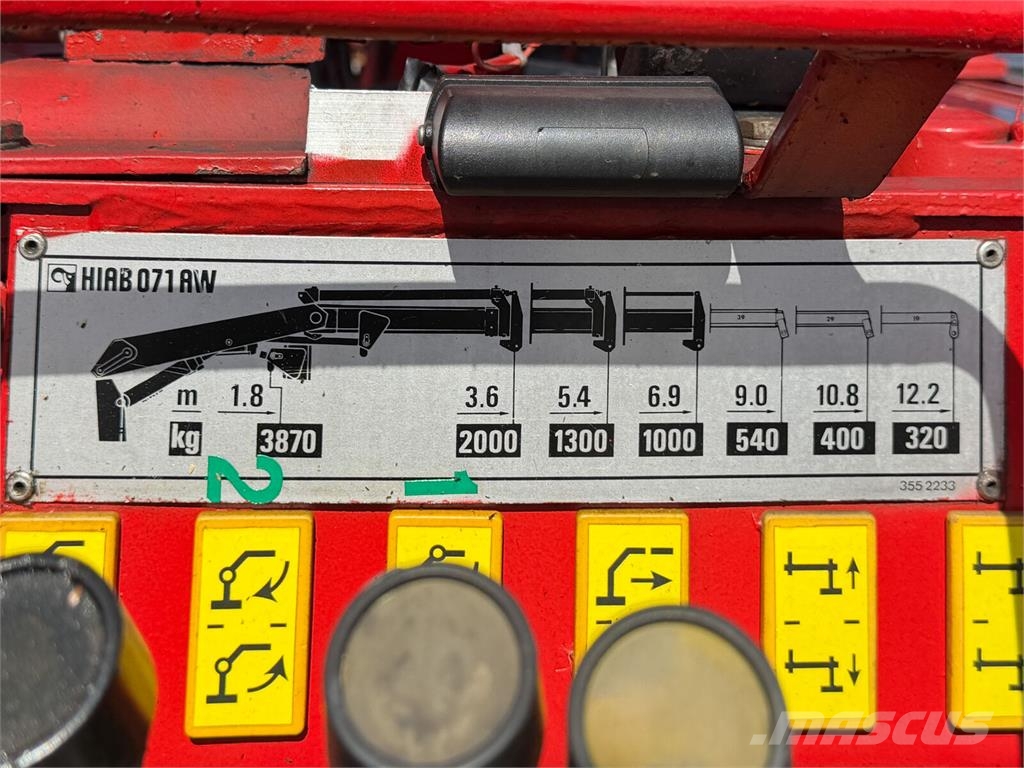 Steyr 13S21 4×4 Hiab 071 RW / Rosenbauer – Technical Res Ugunsdzēšamā tehnika