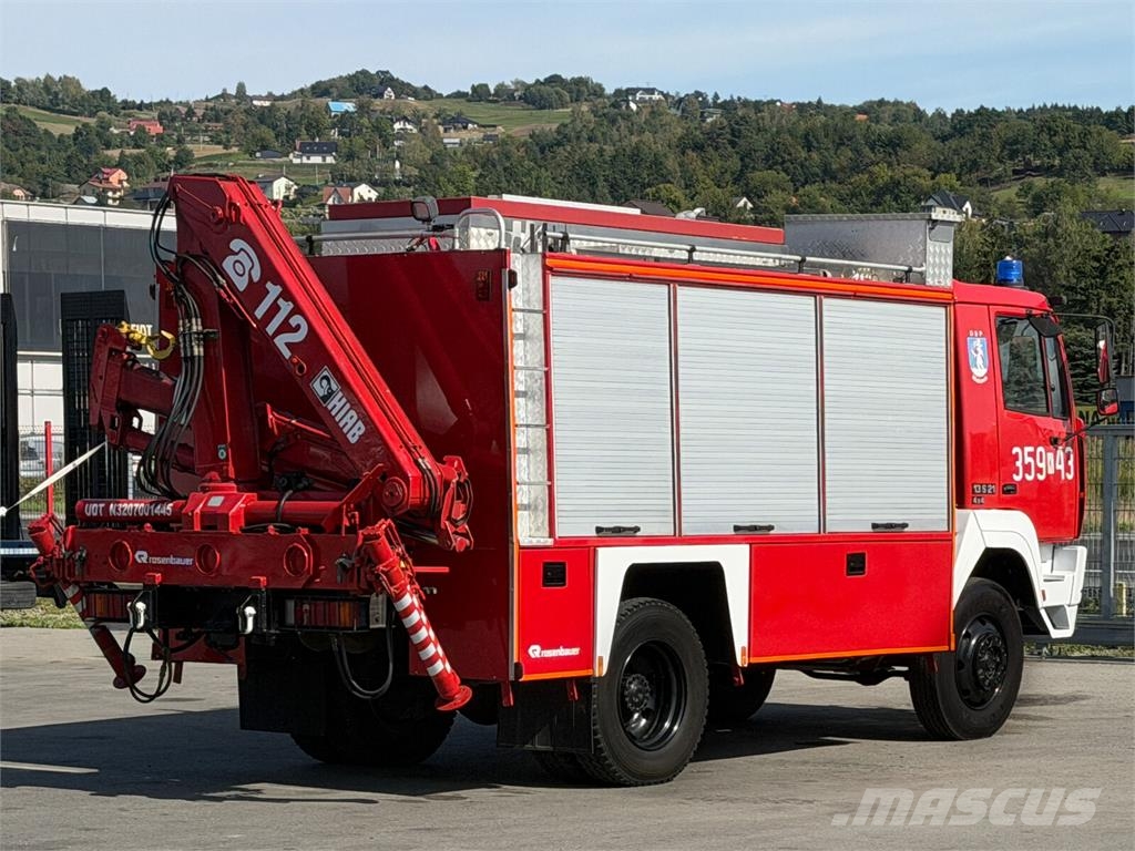 Steyr 13S21 4×4 Hiab 071 RW / Rosenbauer – Technical Res Ugunsdzēšamā tehnika
