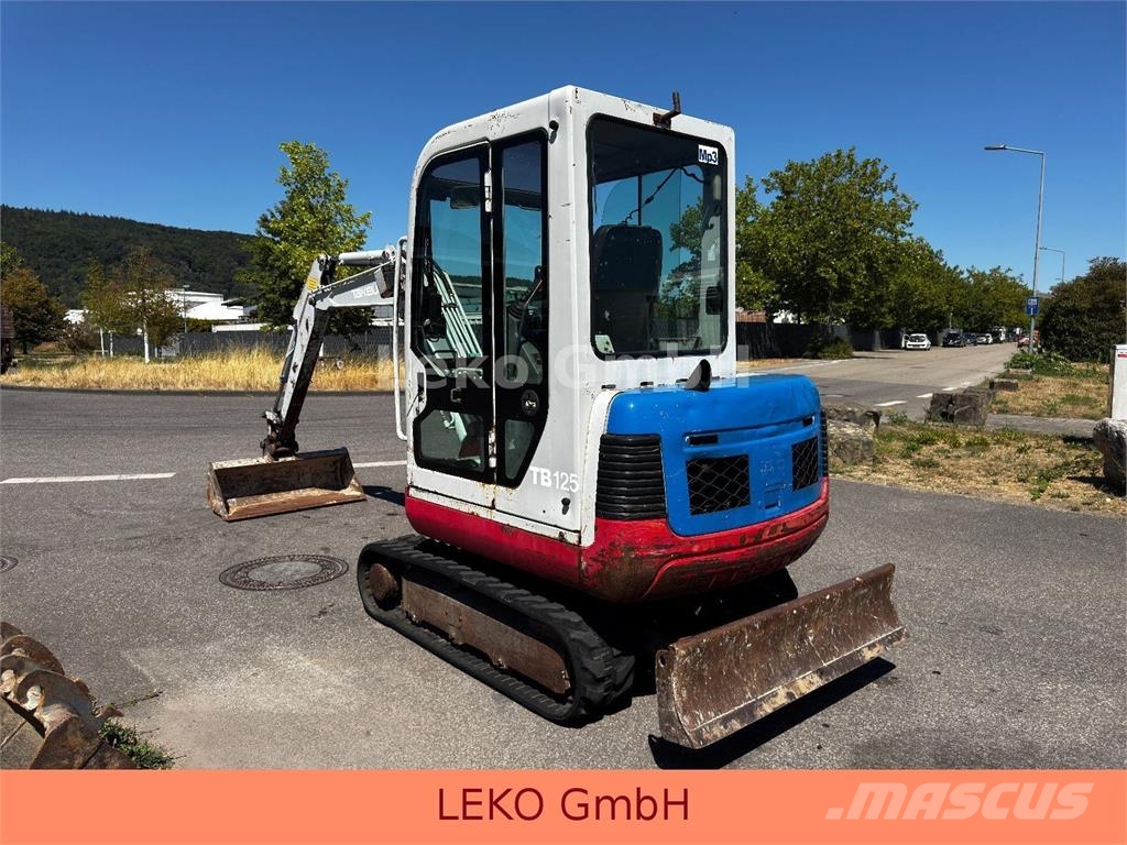 Takeuchi TB 125 Minikaivukoneet < 7t