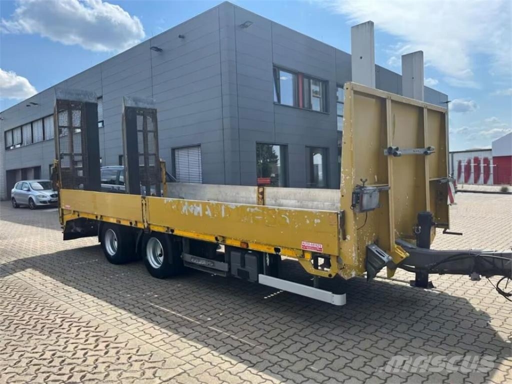 Tandem Trailers / ETUE-TA 19.0 NG Low Loader Remolques para transporte de vehículos