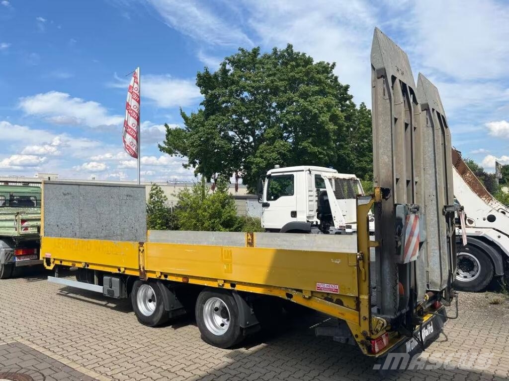 Tandem Trailers / ETUE-TA 19.0 NG Low Loader Remolques para transporte de vehículos