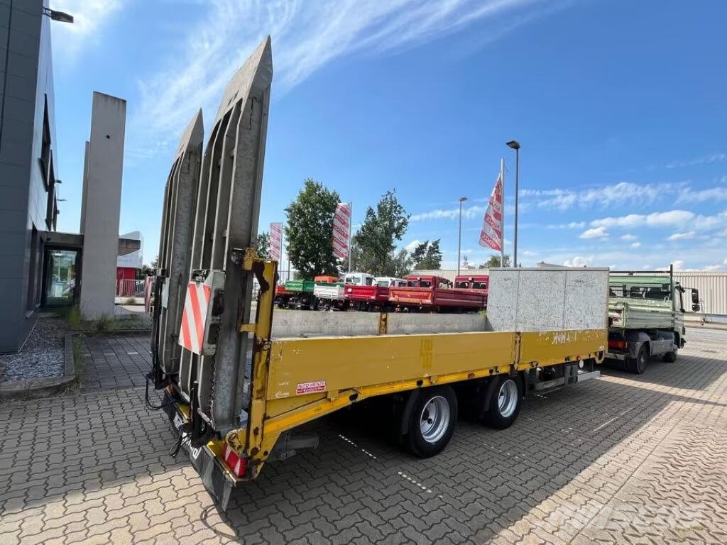 Tandem Trailers / ETUE-TA 19.0 NG Low Loader Remolques para transporte de vehículos