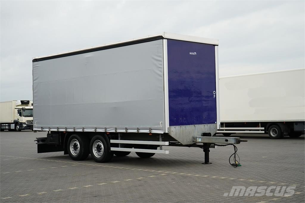 Tang FIRANKA / TANDEM / DŁ. 7,25 M / 18 PALET / GÓRNY S Kayar tenteli çekiciler