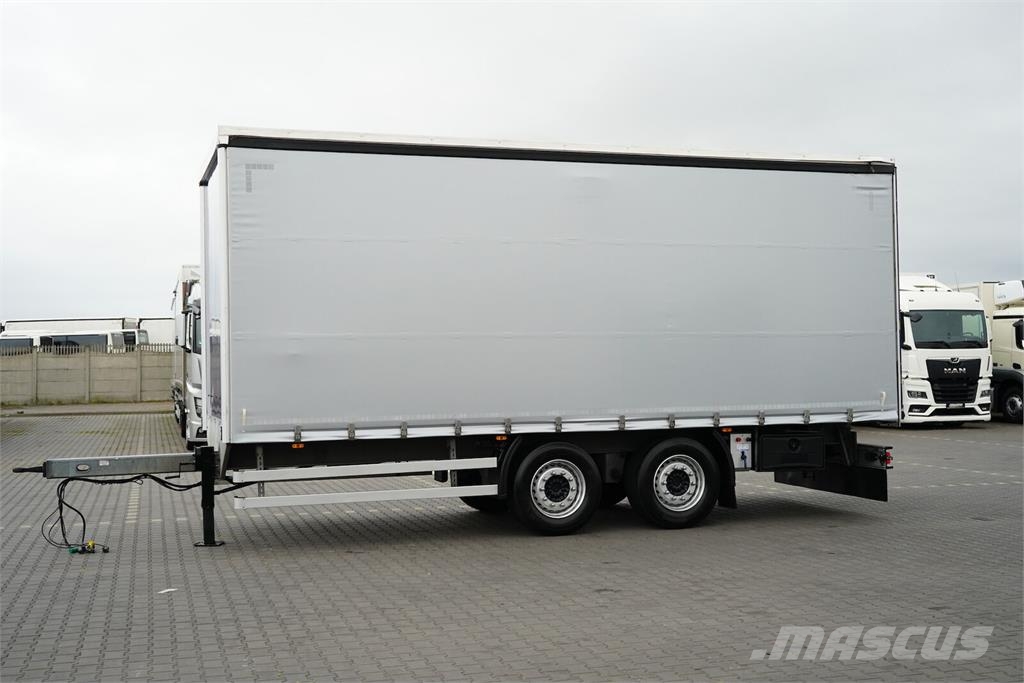 Tang FIRANKA / TANDEM / DŁ. 7,25 M / 18 PALET / GÓRNY S Kayar tenteli çekiciler