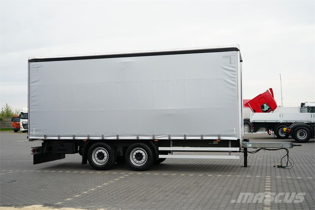 Tang FIRANKA / TANDEM / DŁ. 7,25 M / 18 PALET / GÓRNY S Kayar tenteli çekiciler