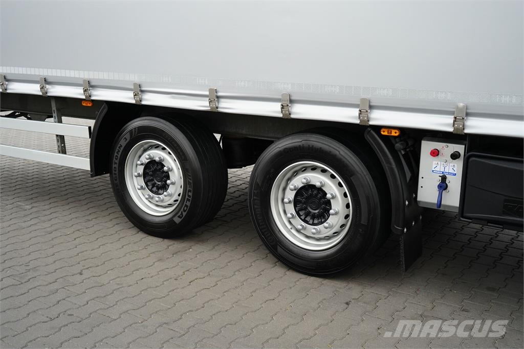 Tang FIRANKA / TANDEM / DŁ. 7,25 M / 18 PALET / GÓRNY S Kayar tenteli çekiciler