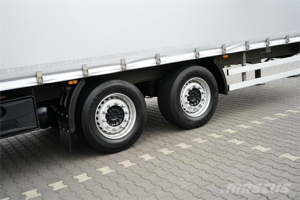 Tang FIRANKA / TANDEM / DŁ. 7,25 M / 18 PALET / GÓRNY S Kayar tenteli çekiciler