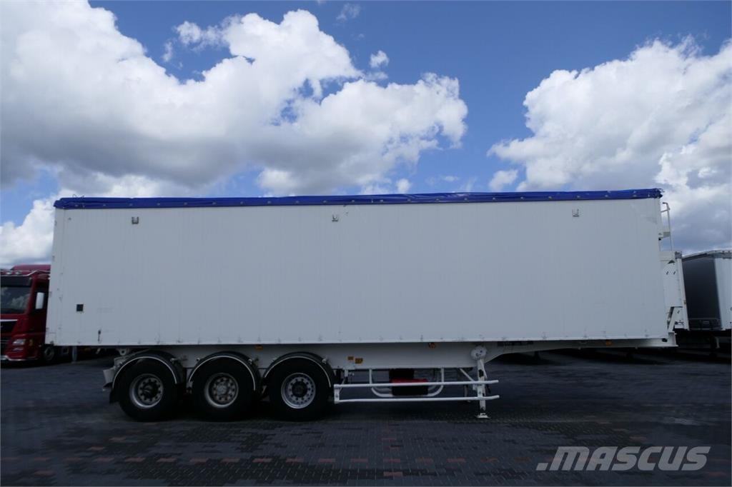 Trailor TIPPER - 63 M3 / WHOLE ALUMINIUM / Semirremolques de volteo
