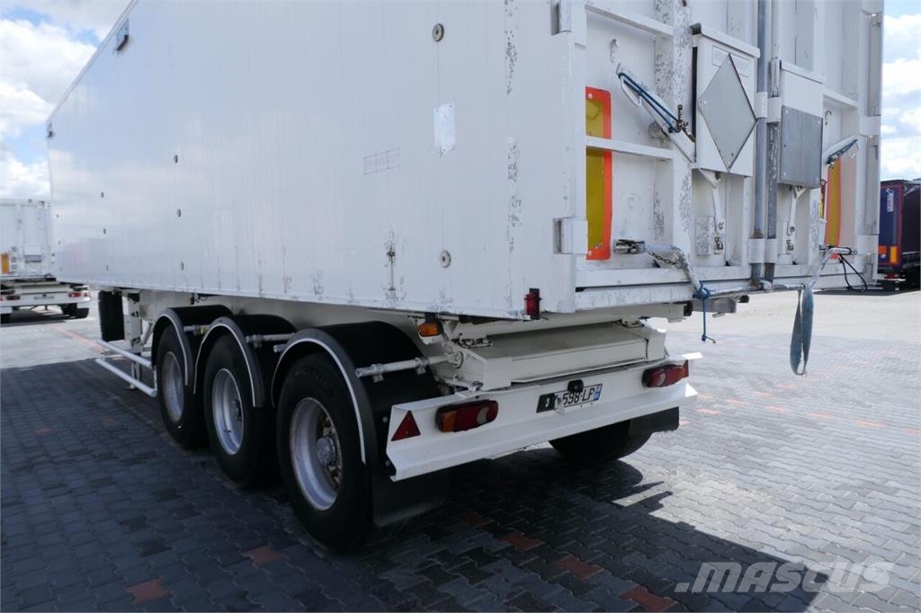 Trailor TIPPER - 63 M3 / WHOLE ALUMINIUM / Semirremolques de volteo