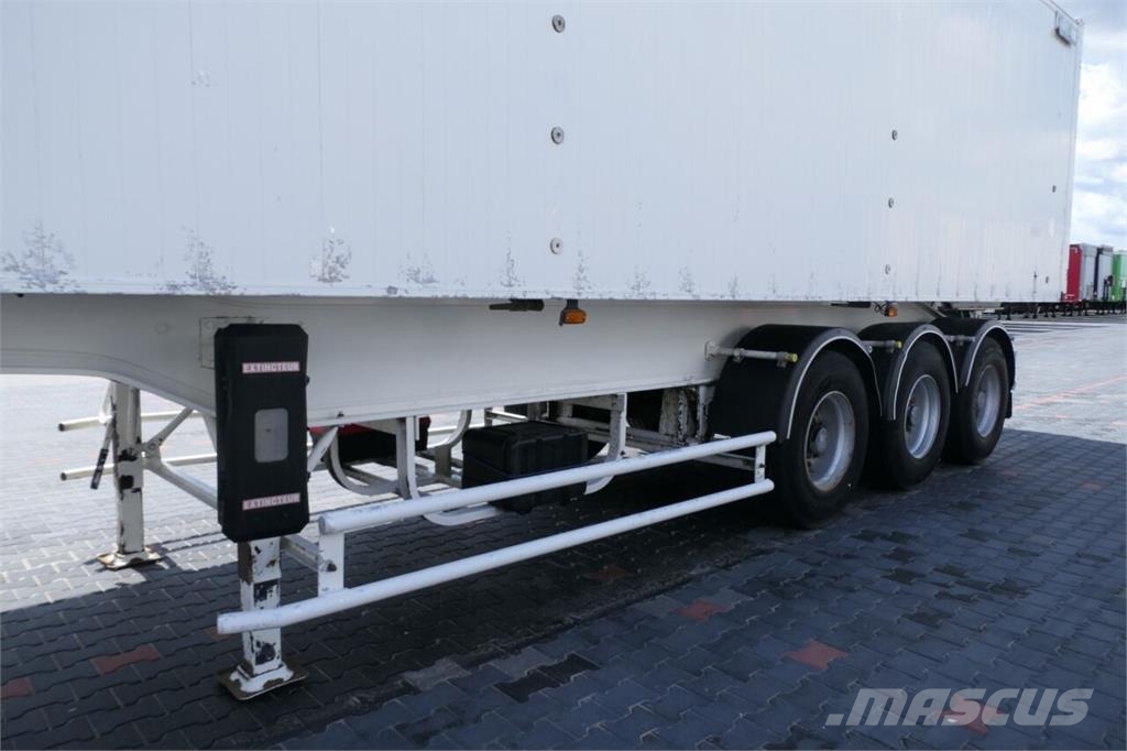 Trailor TIPPER - 63 M3 / WHOLE ALUMINIUM / Semirremolques de volteo