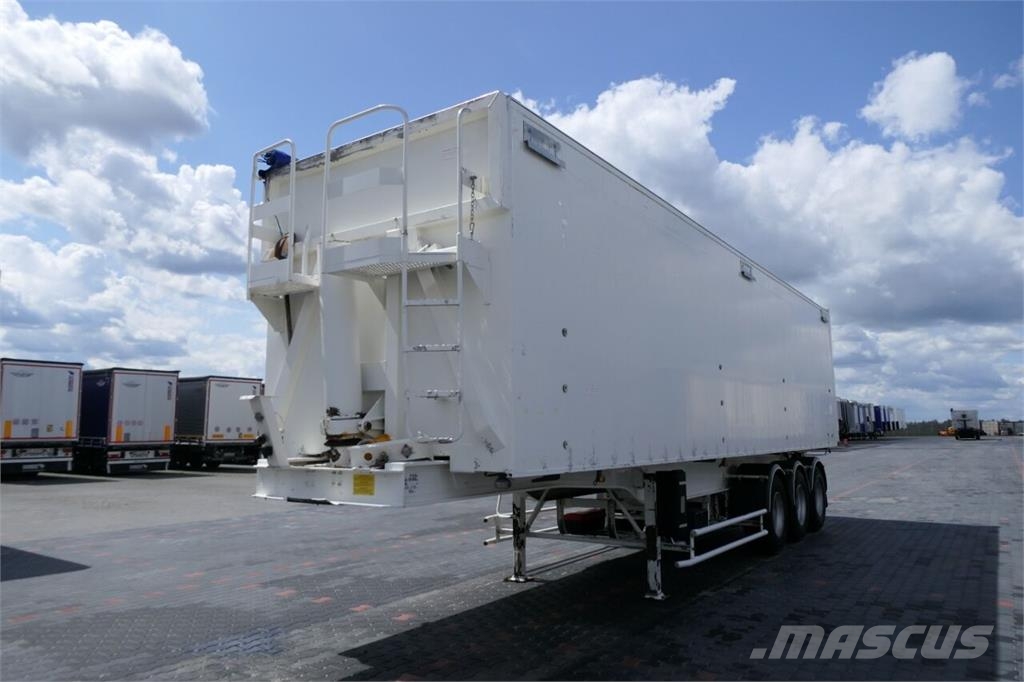 Trailor TIPPER - 63 M3 / WHOLE ALUMINIUM / Semirremolques de volteo