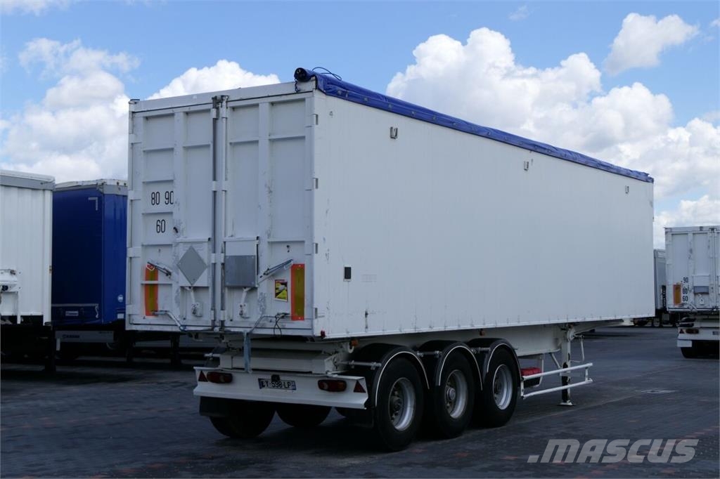 Trailor TIPPER - 63 M3 / WHOLE ALUMINIUM / Semirremolques de volteo